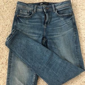 Zara High-Waisted Jeans